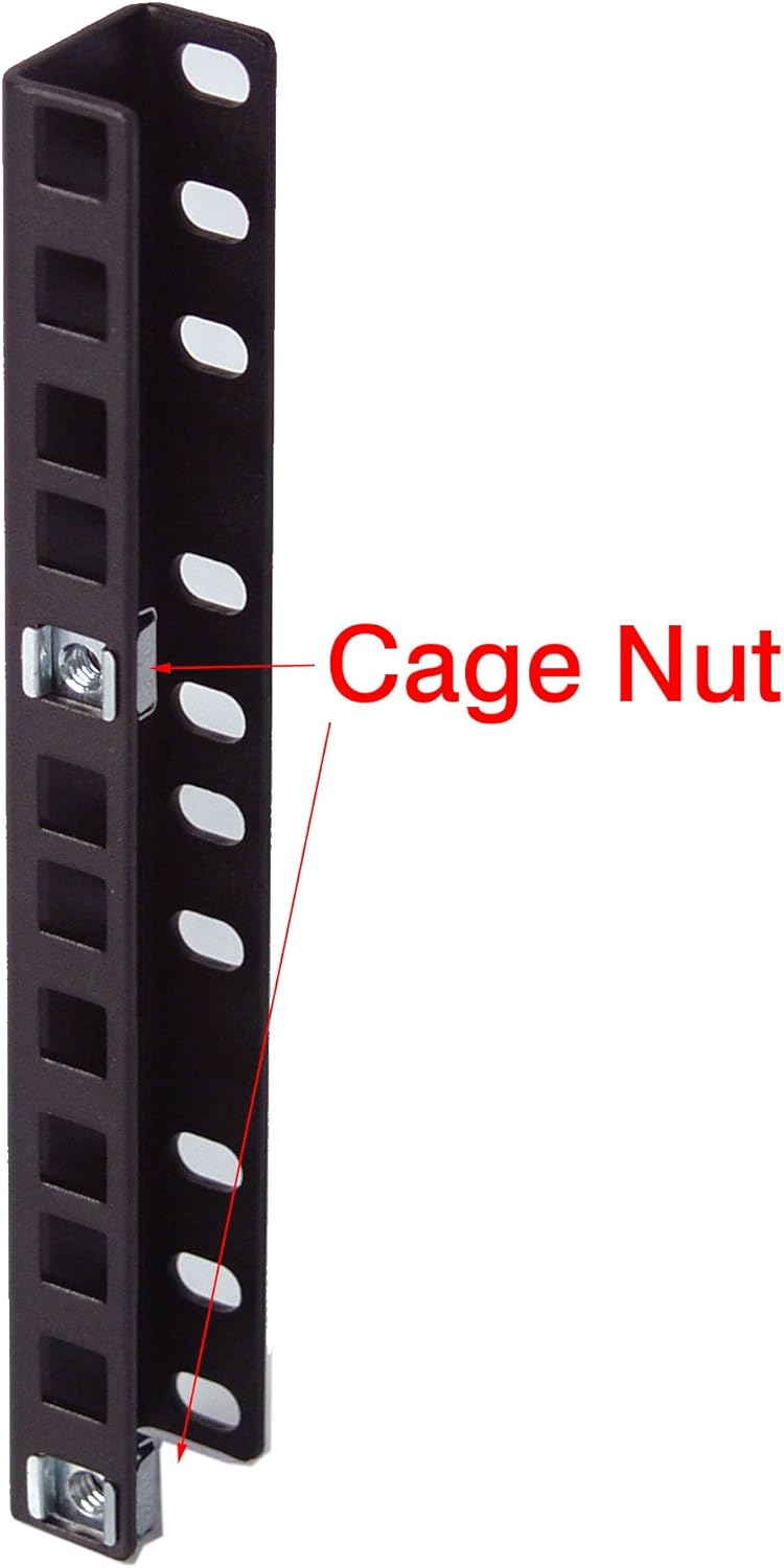 RCB1061-4U Rackmount 4U Rack 1.1 inch Extender for 19 inch or 23 inch Rack Cabinet or Wall Mount Cabinet