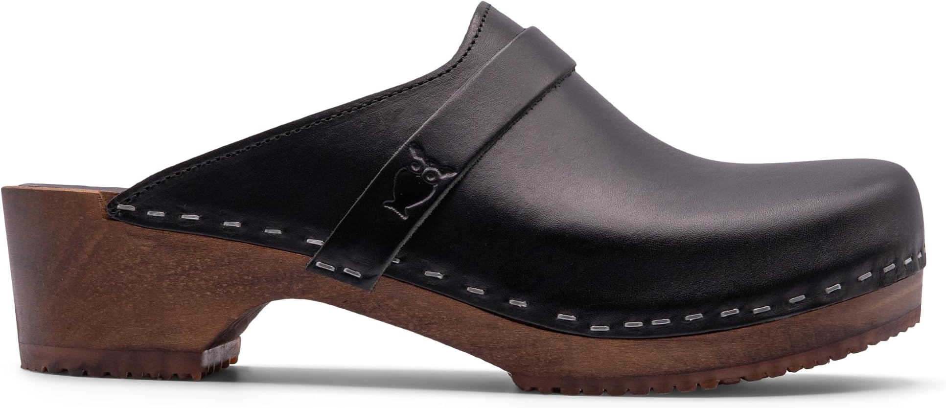 - Handmade Swedish Wood Clogs for Men, Low Heel Mule | Malmö