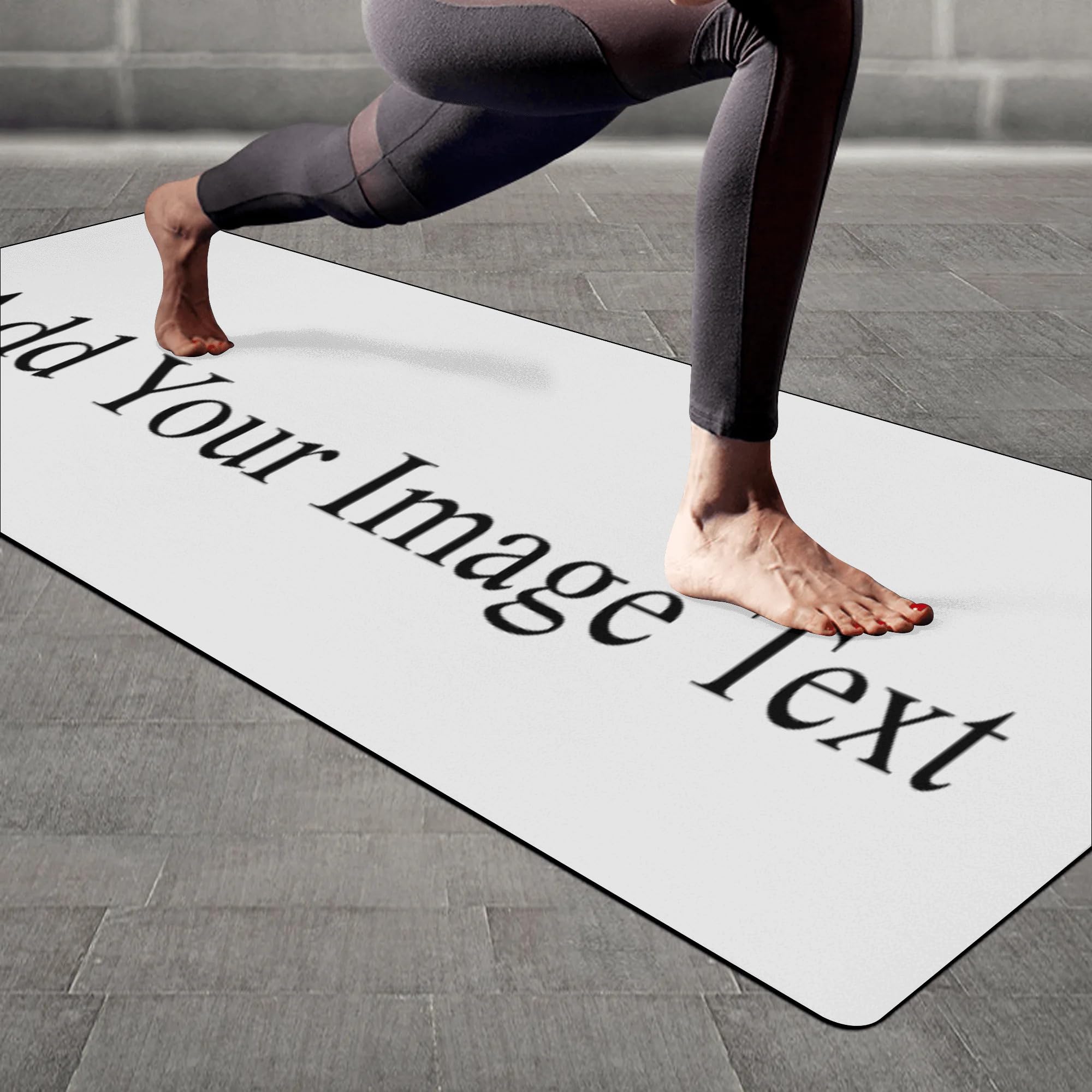 Individuelle Yogamatte für Frauen und Männer, rutschfest, umweltfreundlich, Übungsmatte, DIY-Thema, Geburtstagsgeschenk für Frauen, Männer, Lehrer