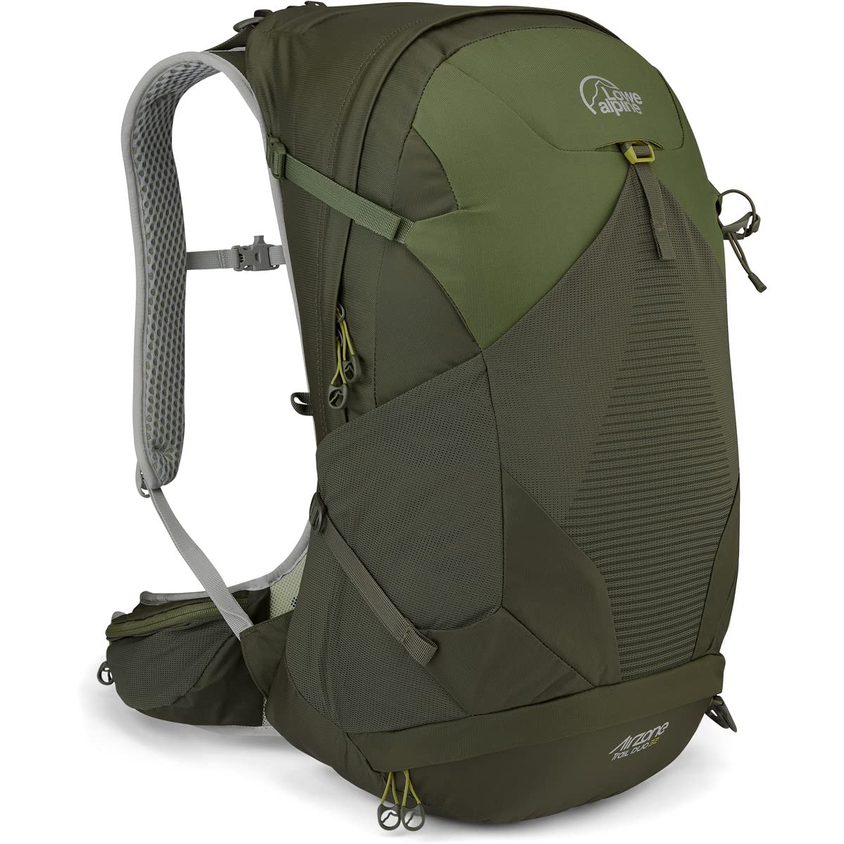 Lowe Alpine Unisex Army/Bracken Airzone Trail Duo 32L Hiking Pack