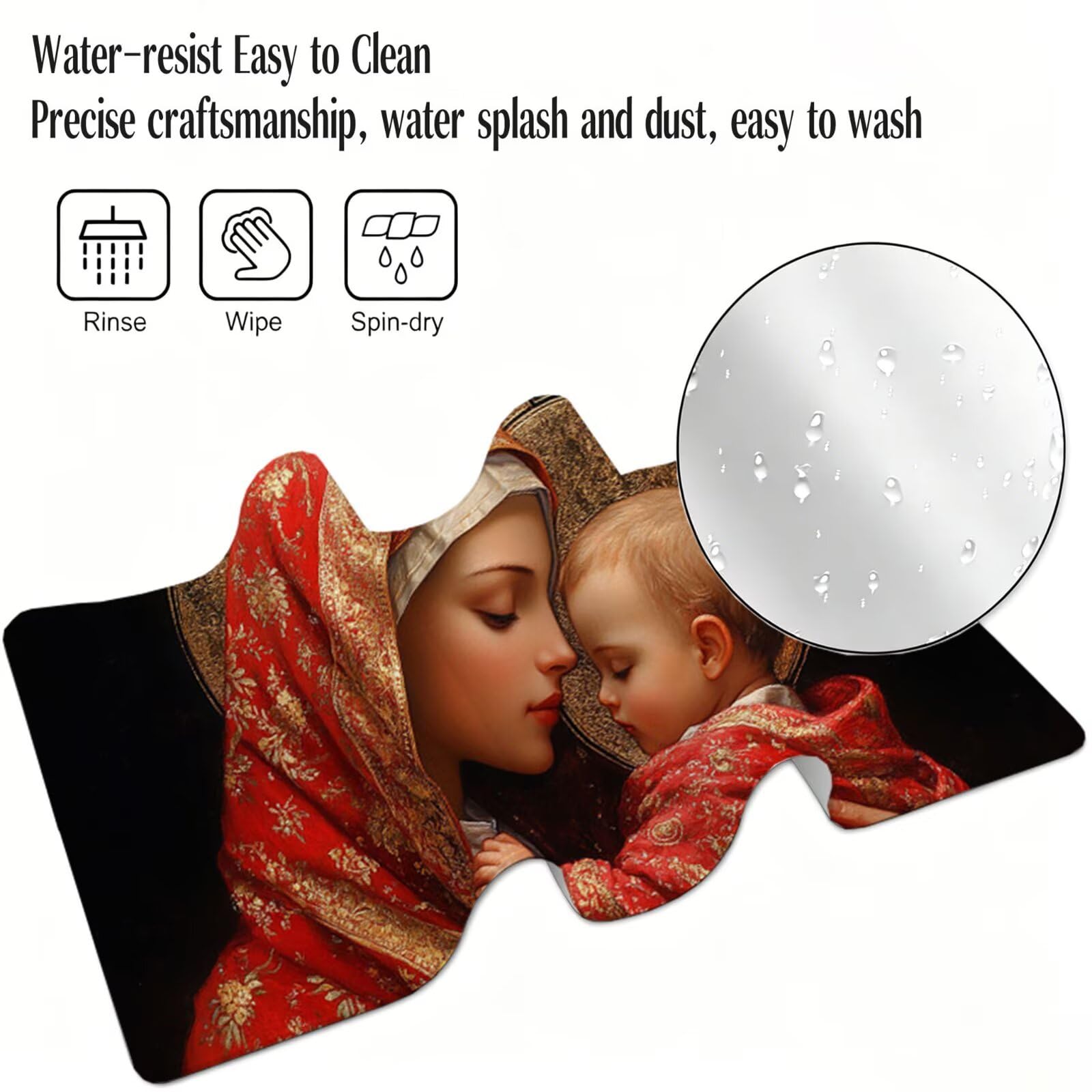 Tapis de Souris, 1000 x 500 x 3 MM Tapis de Souris Noir, Grand Tapis Souris de Jeu avec Femme, Imperméable, Texturée Résistant à Usure Lavable, pour Gamer, la Maison et Le Bureau XF-418