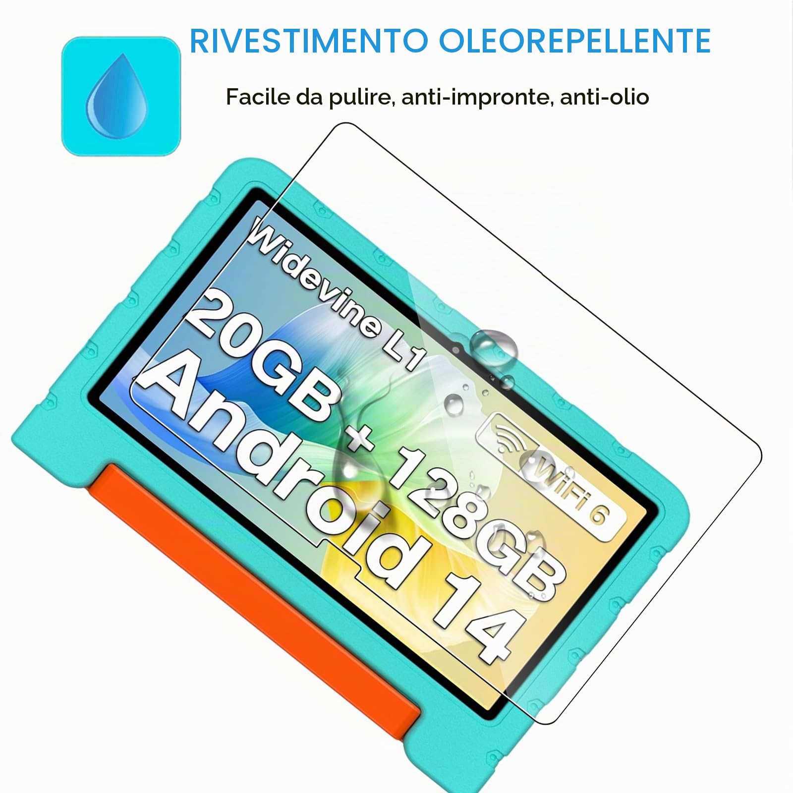 MEMELOKA 2 Vetri Temperati 9H Per ZIOVO Z138 10 Pollici – Antigraffio E Senza Bolle, Trasparenza HD