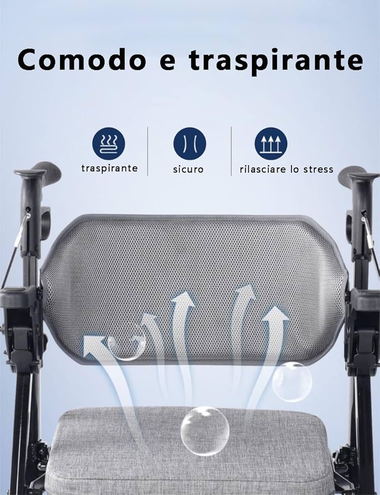 Amazon | Care-Parents 歩行器 四輪歩行車 シルバーカー アルミ