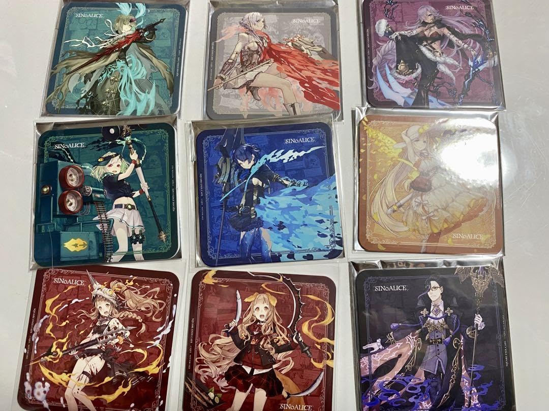 シノアリス 前期〜後期コースター シノアリス 前期〜後期コースター