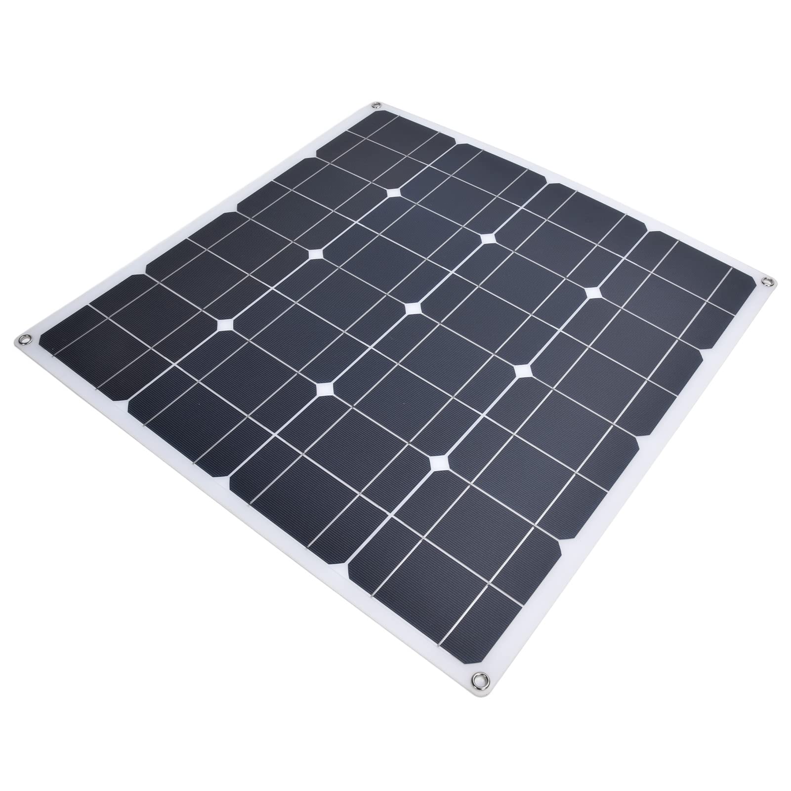 Ładowarka Baterii Słonecznej, Elastyczny Monokrystaliczny Panel Słoneczny, Moc Wyjściowa 60 W DC 12 V, Przenośna do Użytku Samochodowego i Zewnętrznego