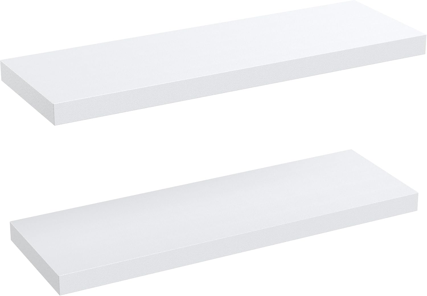 Amada White Floating Shelves L 23.6in x W 9.25in Wall Shelves for Wall