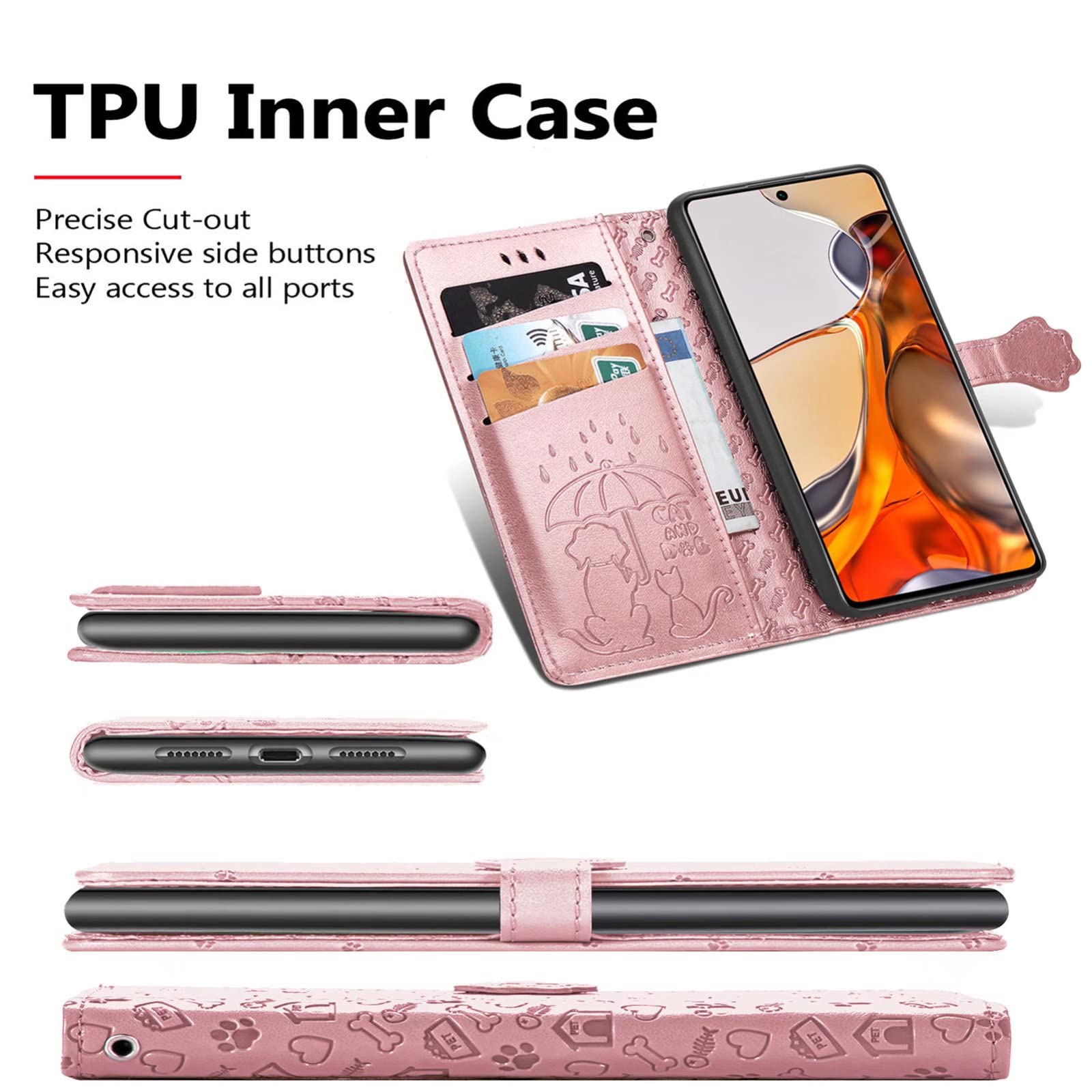 OJIA Cover per Reale Note 50 / Reale C51 / C53, Custodia Portafoglio
