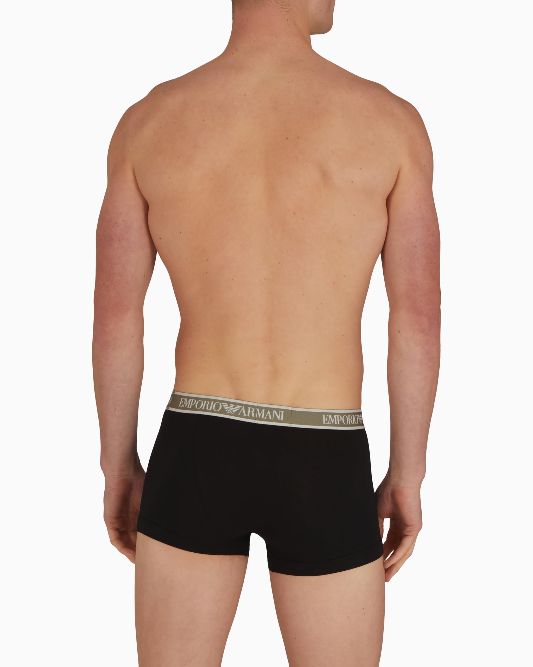 Emporio Armani 3-Pack Trunk Bañadores Ajustados para Hombre Hombre (Pack de 1)