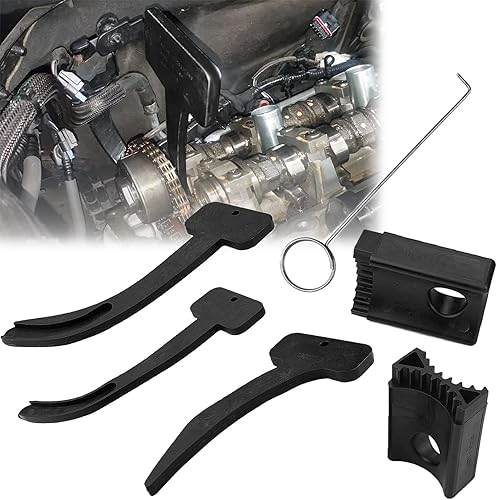Bolaxin 6 herramientas de cadena de distribución Phaser de árbol de levas compatibles con VW Chrysler Jeep Dodge 3.6L 10200A 10369A 10202A