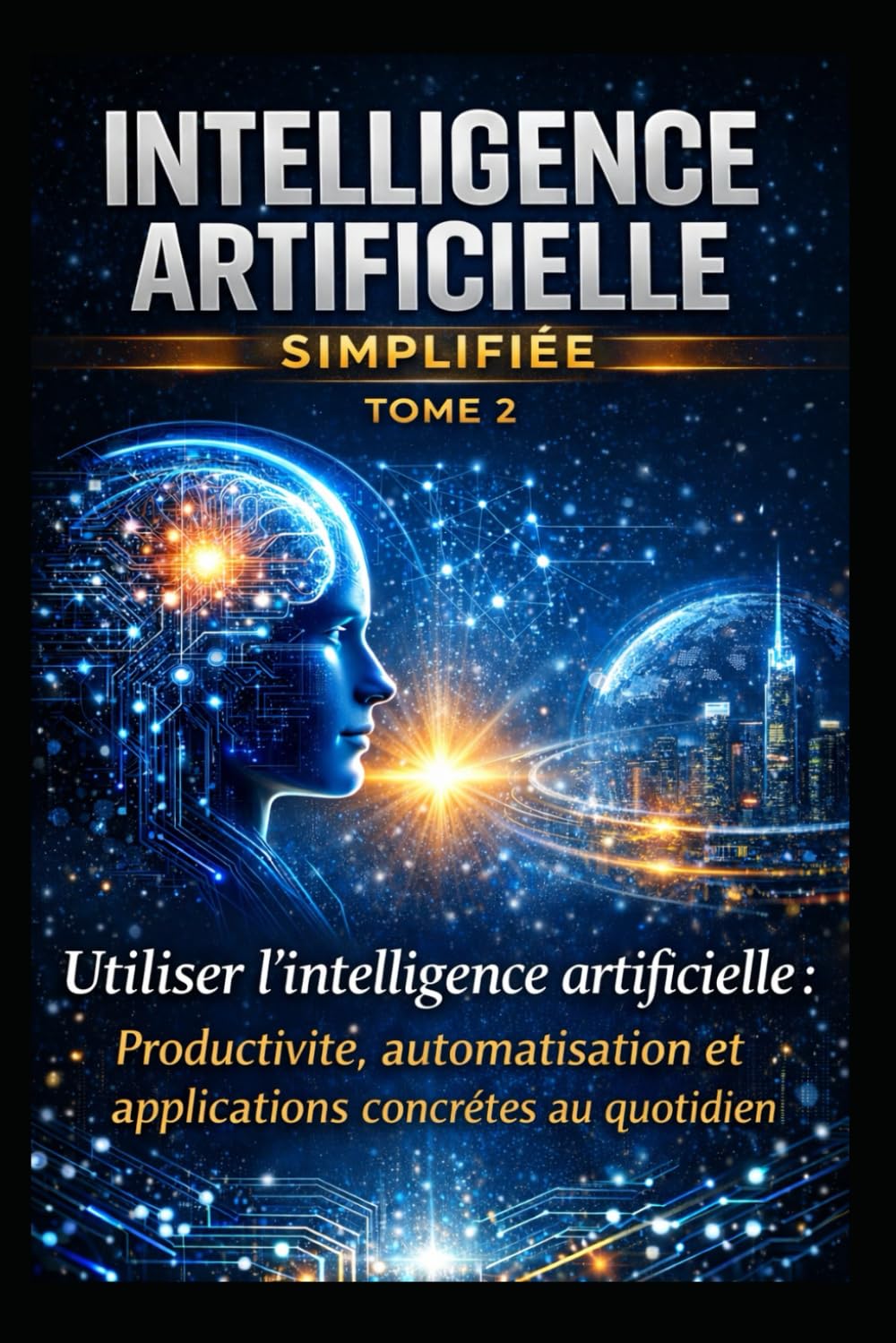 INTELLIGENCE ARTIFICIELLE SIMPLIFIÉE - TOME 2: Utiliser l’intelligence artificielle : Productivité, automatisation et applications concrètes au quotidien
