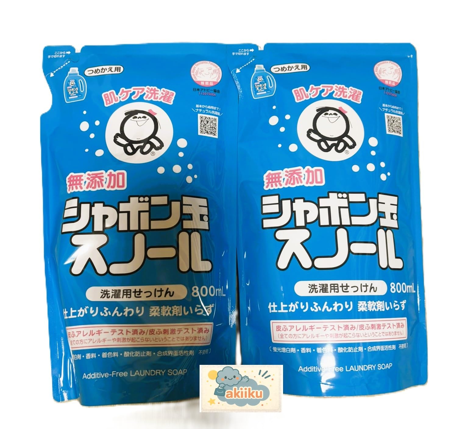 Amazon | シャボン玉スノール 液体タイプ 洗濯用せっけん 無添加