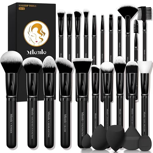 Mlemle Professional 26 Pcs Makeup Kit (A01-Black)