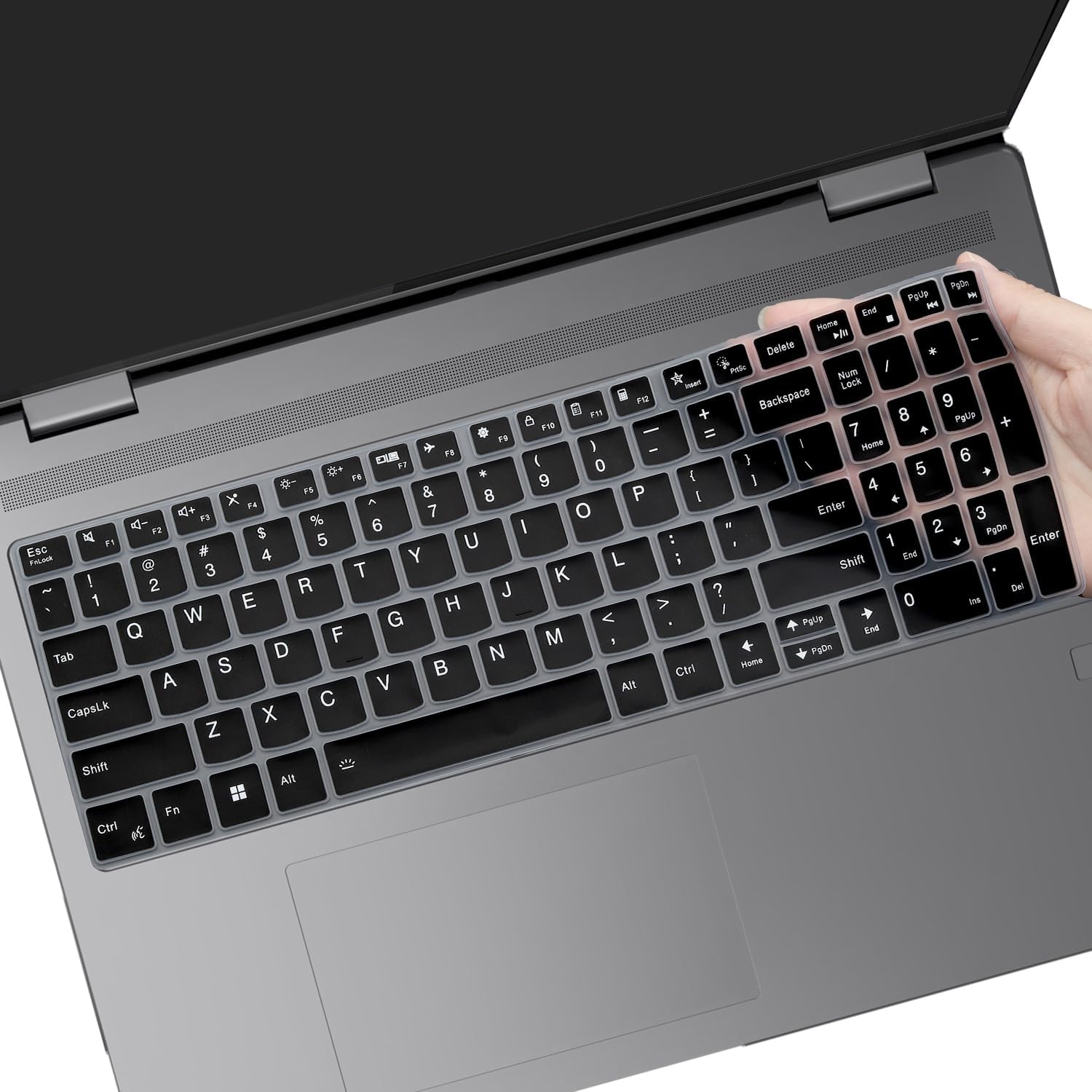 Cubierta de Teclado para Lenovo Yoga Pro 9 16 Pulgadas - Negro