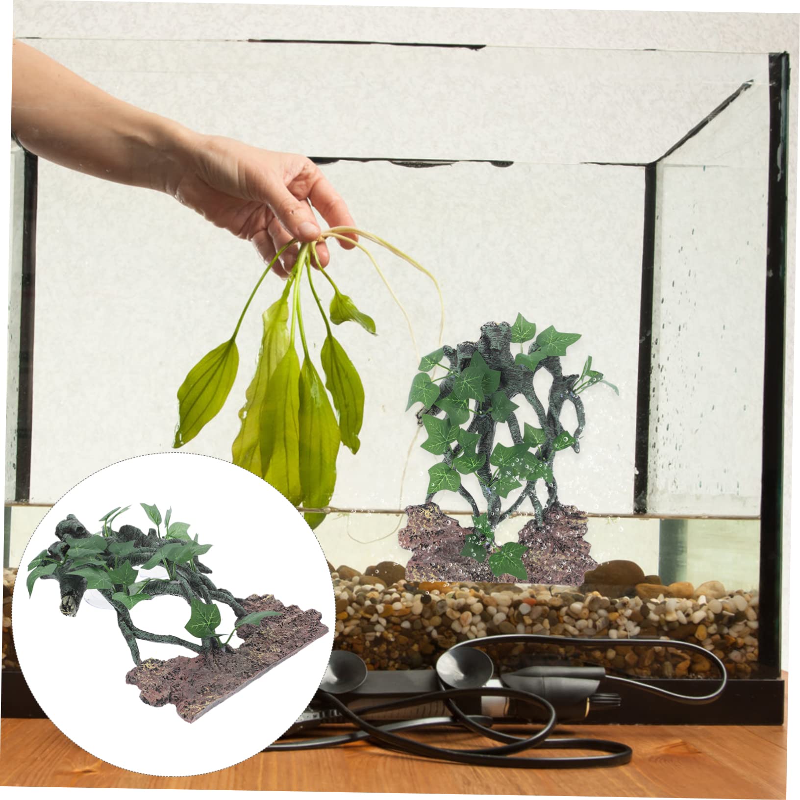 PRETYZOOM Decorazione Per Artificiale Per e Rettili Per Terrario Accessori Per Acquari e Serbatoi
