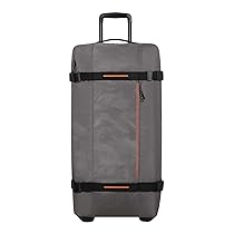 American Tourister Urban Track, Borsa da viaggio con 2 rotoli, 78.5 cm, 116 L, Grigio (Dark Grey)