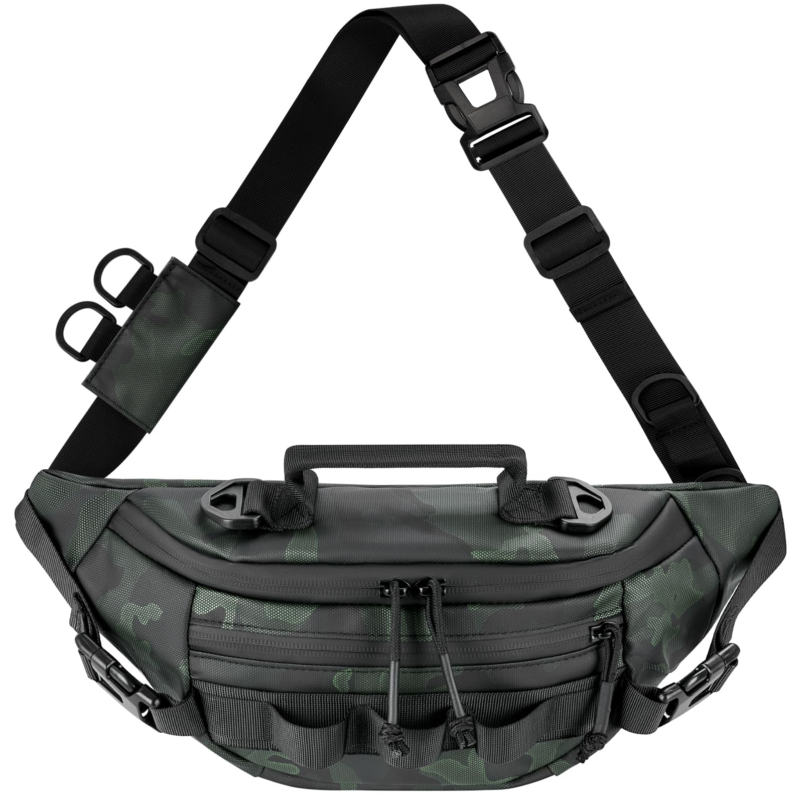 THKFISH Borsa per attrezzatura da pesca Marsupio Uomo impermeabile per donna e uomo Borsa a tracolla da pesca