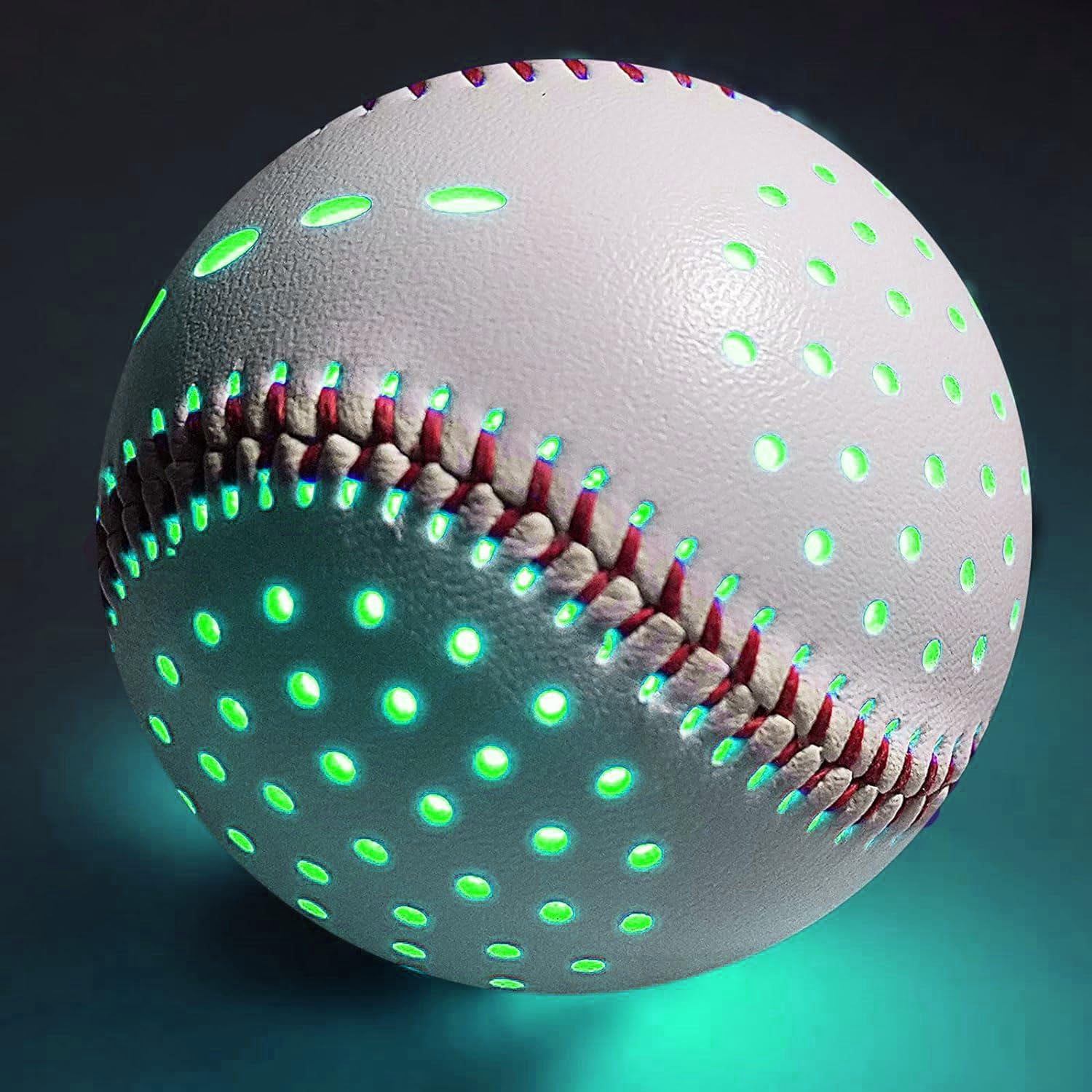 Beleuchteter Baseball-Wurfübungs-Baseball für Sportliche Familienunterhaltung
