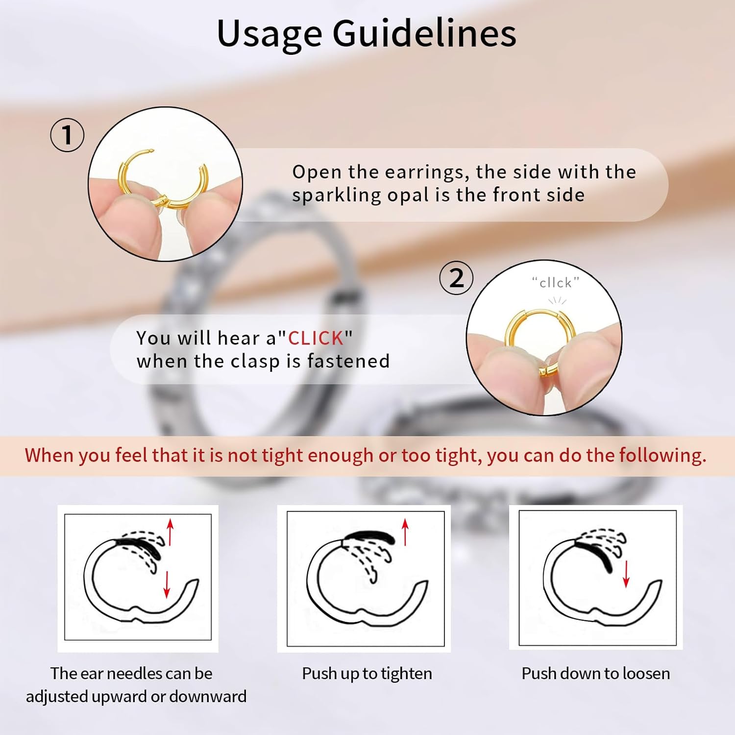 1Pair Turquoise Small Hoop Earrings for Women 316L Surgical Stainless Steel Hypoallergenic Dainty Huggie Hoop Earrings Lightweight for Women Earings Piercing Jewelry - Image 7