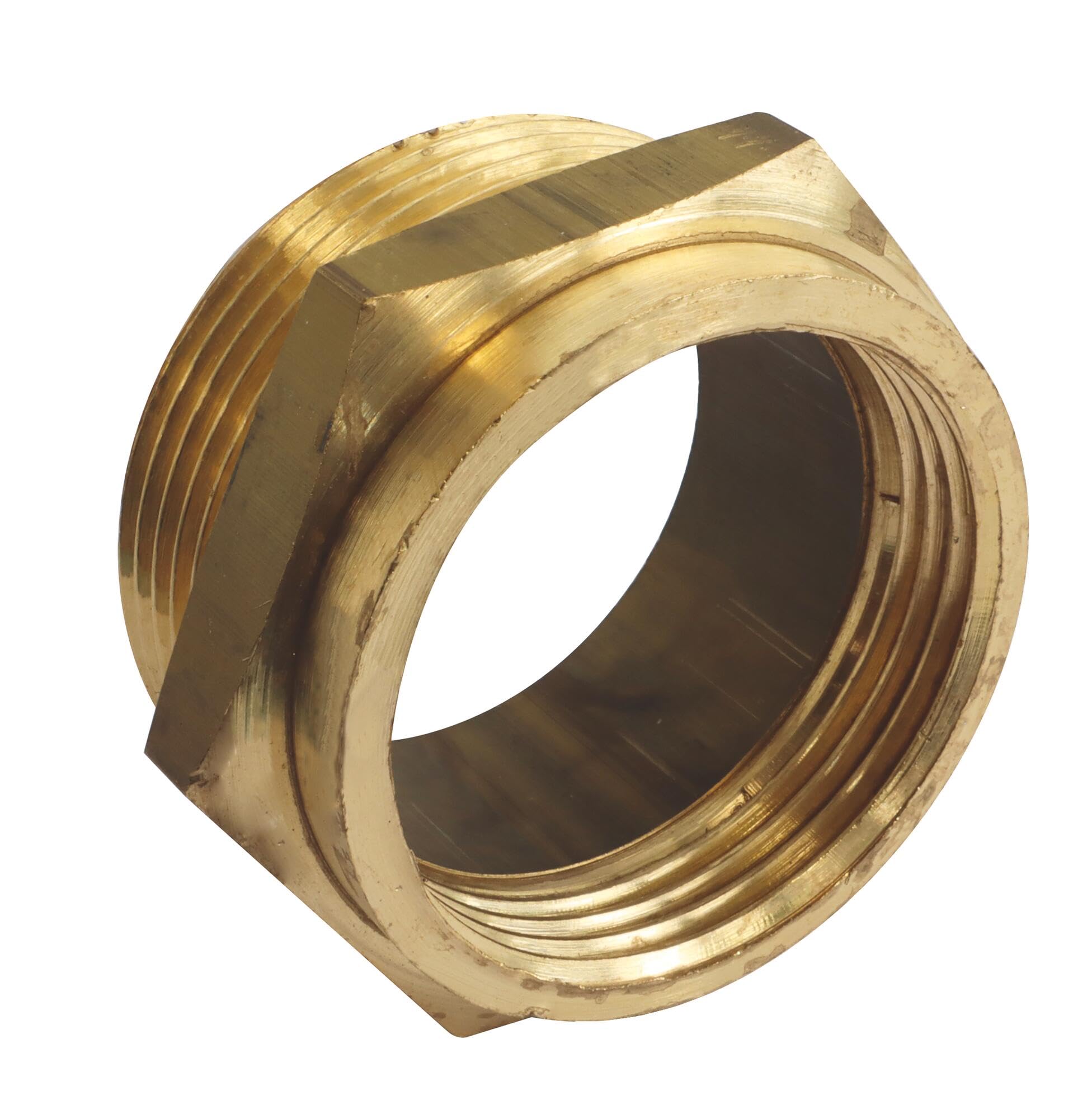 SOMATHERM FOR YOU, Réduction laiton brut Mâle 40/​49 - Femelle 33/​42, raccord filetés, étanchéité sur filet ou joint plat, résistant à la corrosion, compatible avec tous raccords laiton
