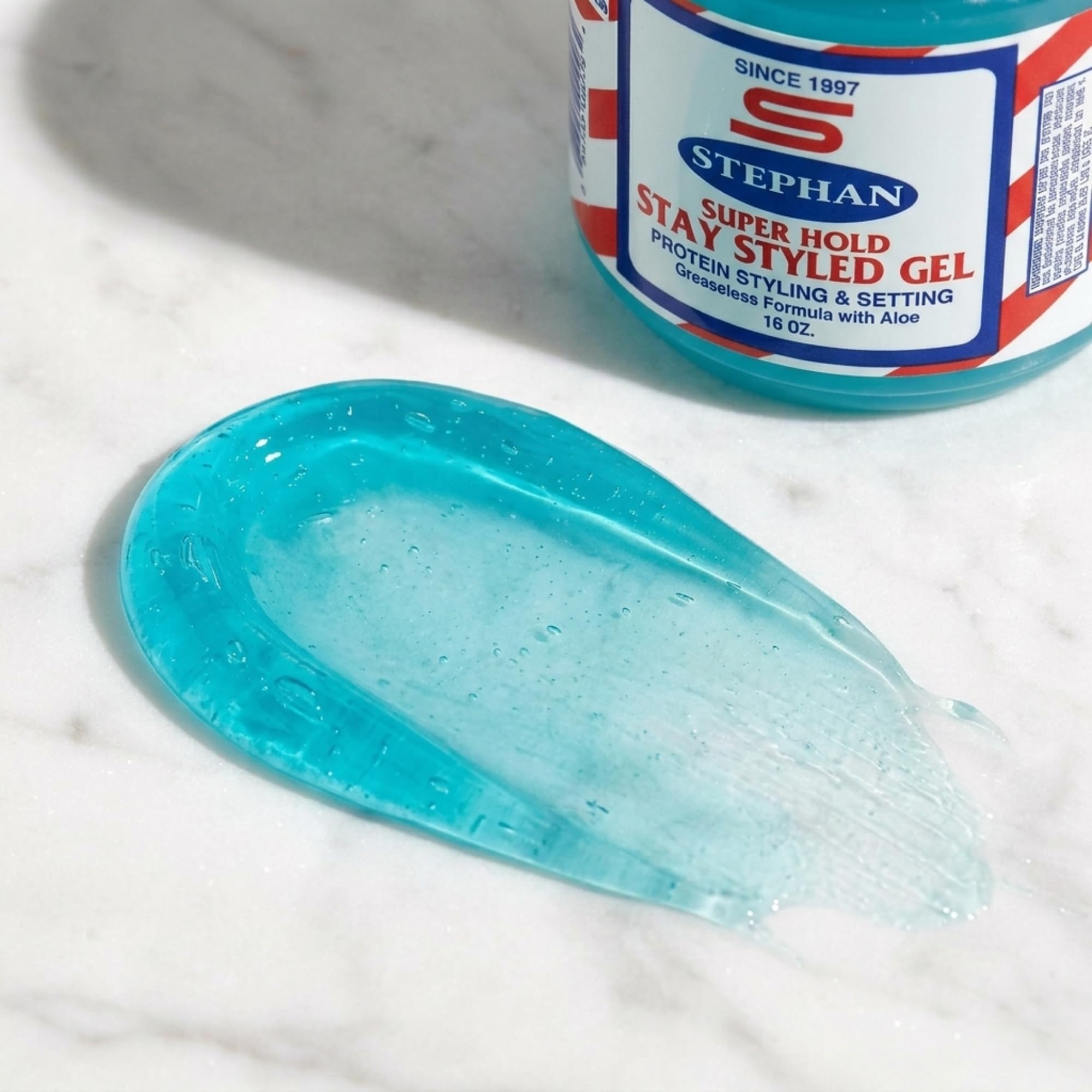 Amazon.com : Stephan Stay Styled Hair Gel with Aloe Vera