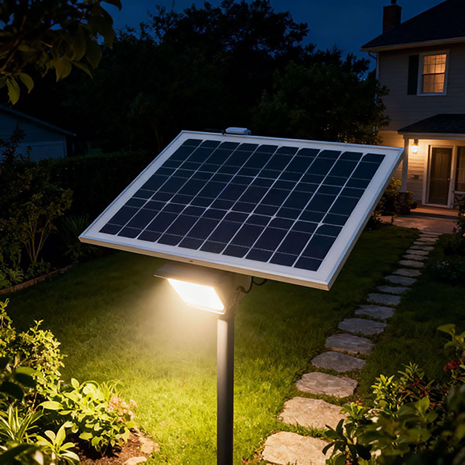 Panneau Solaire Portable 100W, Chargeur de Batterie de Voiture, Kit de Panneau Solaire 12V Facile à Utiliser pour Moto Marine RV, à Faible Bruit