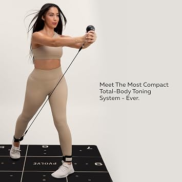Pvolve Lower Body Fitness Bundle, P.Band, Resistance Band, P.3 Trainer, Light and Heavy Ankle Bands, Home Gym Fitness Equipment for Full-Body Strength, Mobility & Toning