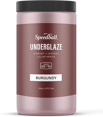 Miniatura 49 de Speedball Underglaze, Turquesa, tarro de 16 onzas