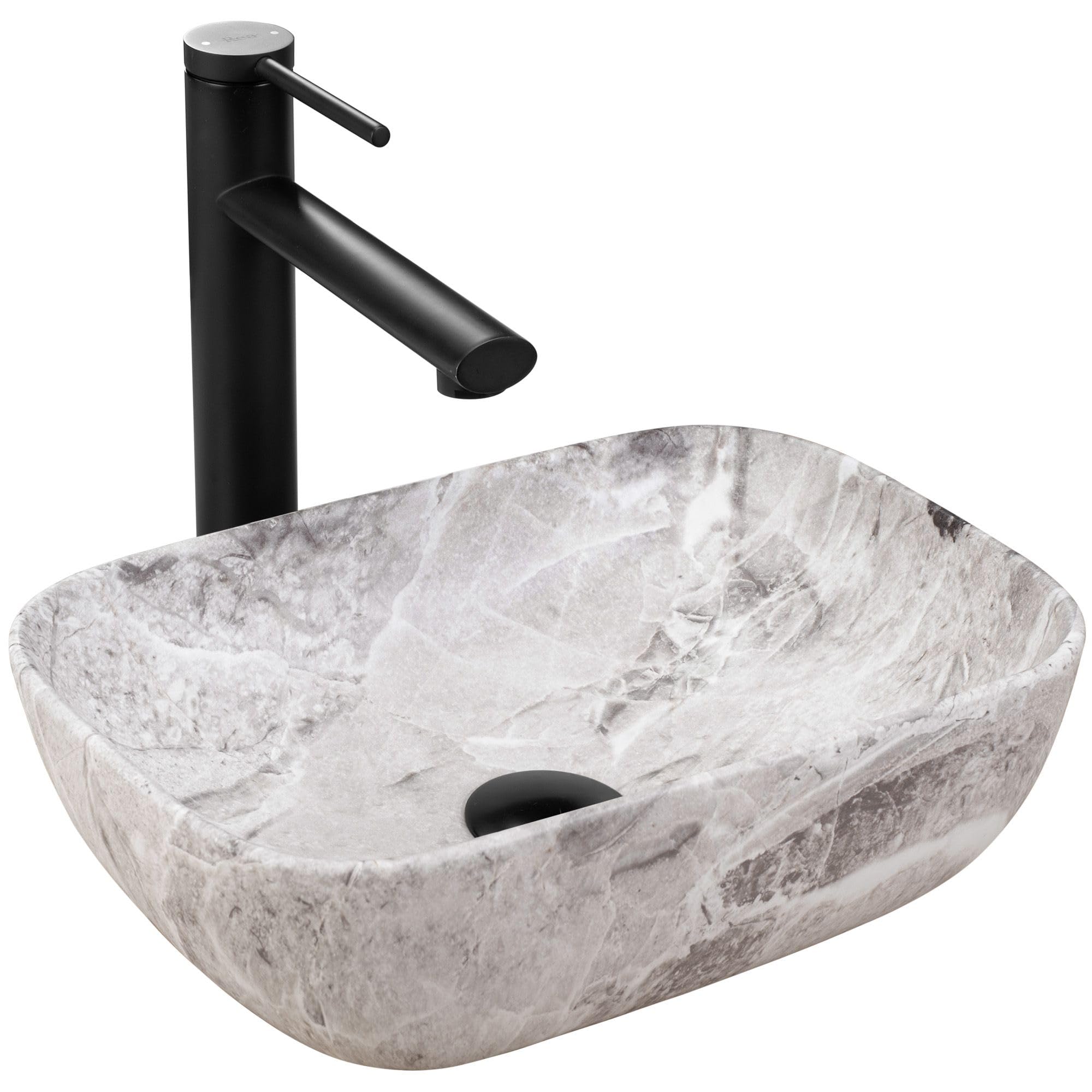 Rea Imitation Of Stone [Unknown] Bathroom Sink Made Of Ceramic Belinda Mini Matt Imitation-U3321,