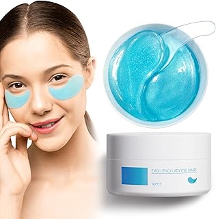 U-Shinein 30 Pairs Under Eye Masks, Pearl Eye Masks Kit, Under Eye Patches Kit, Firming Eye Mask Set, Collagen Eye for Tired Eyes, Eye Moisturizing, Wrinkles, Fine Lines, Dark Circles, Under Eye Bags