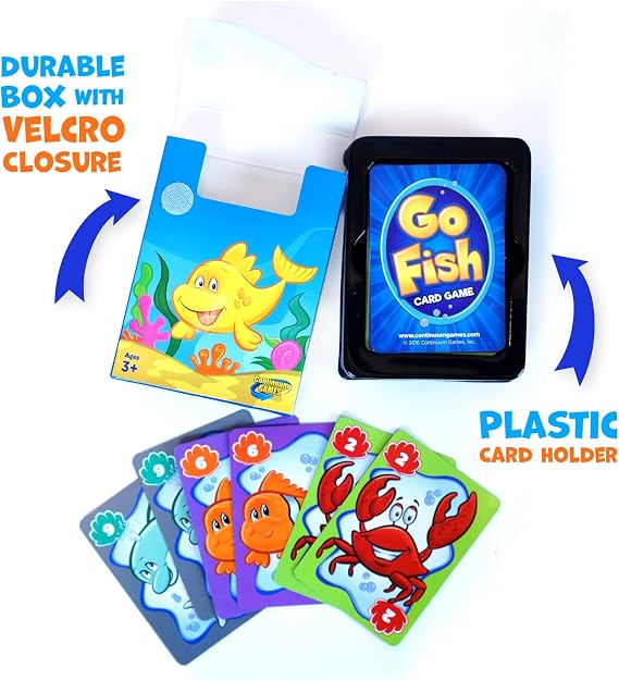 Continuum Games Go Fish Classic Card Game Fun