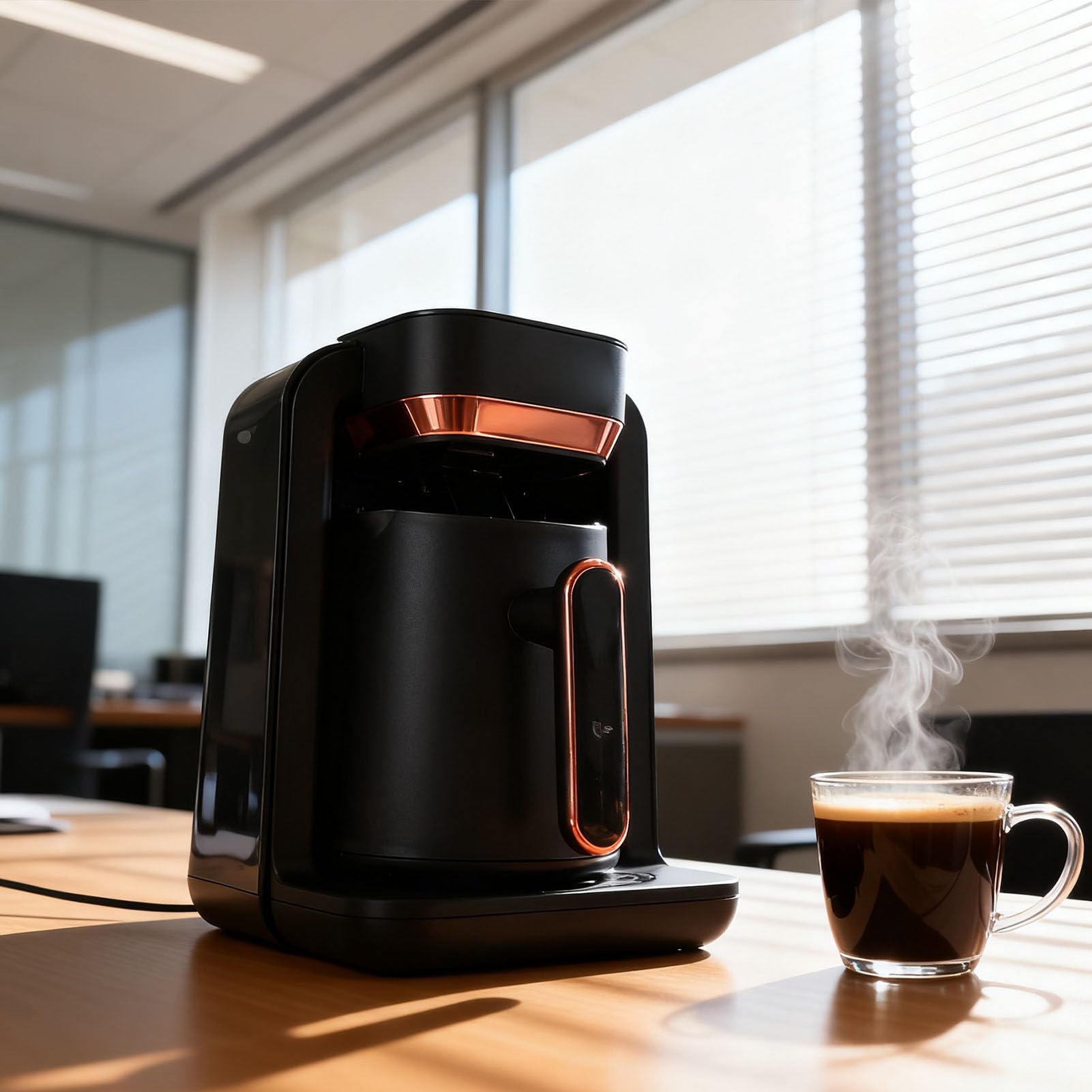 Buachois turca 500 W, máquina de té eléctrica portátil de 1 a 5 tazas