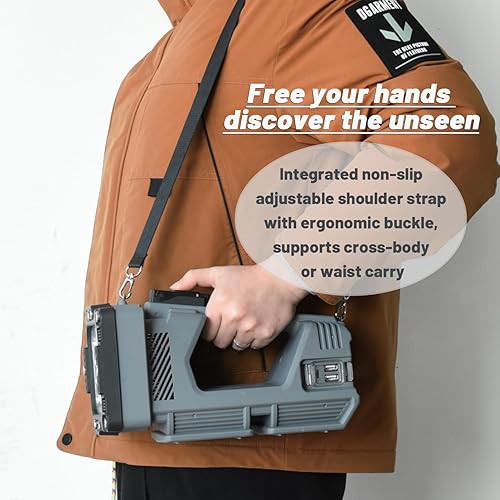 Miniatura 7 de ​ Rechargeable Spotlight Flashlight 23500 High Lumens, USB-C Fast Charging Search Light for Outdoor Camping, Emergency, Hiking, Power Outage, Car