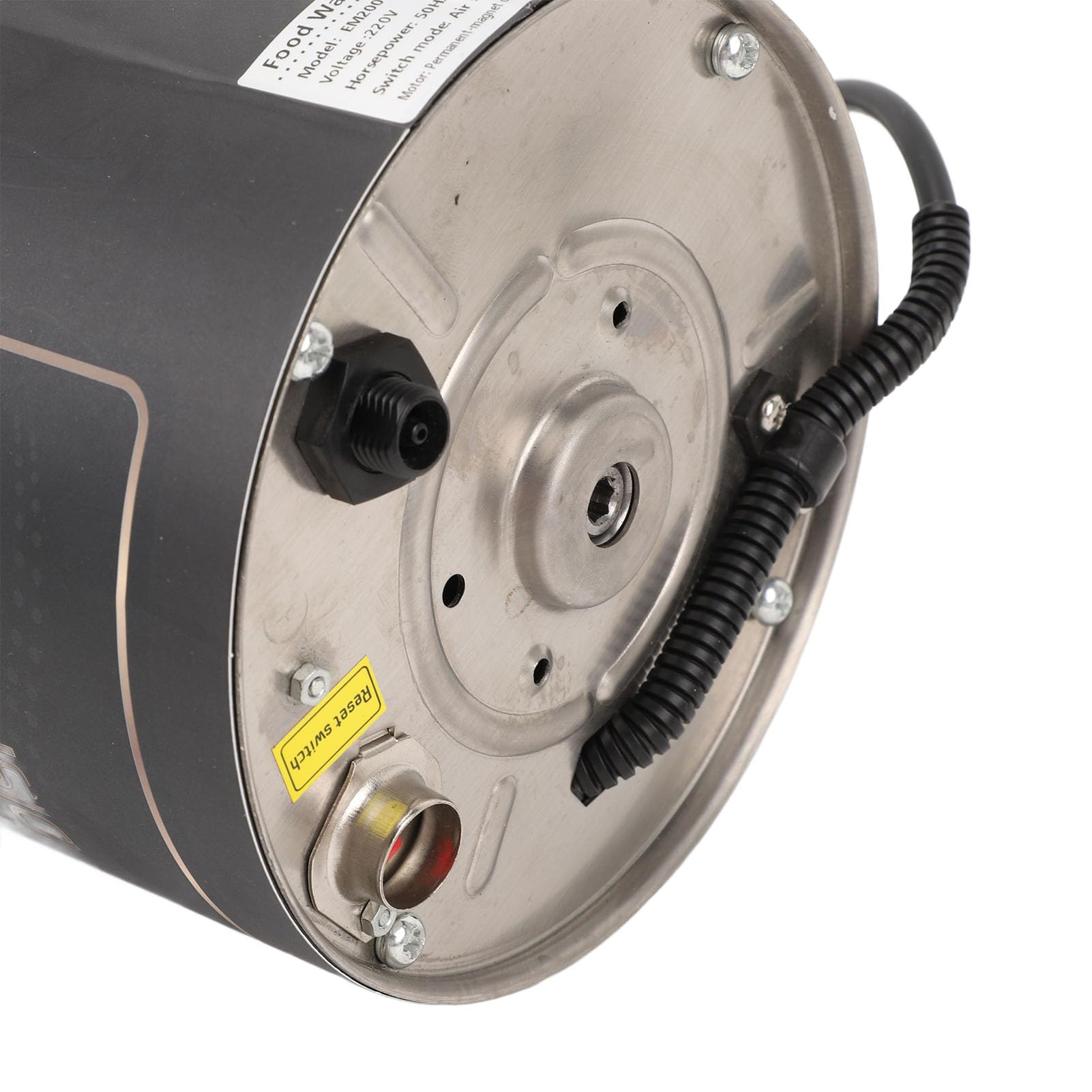 Fockety Trituradores de Basura, Triturador de Residuos de Alimentos de 3800r/min, Molinillo de Acero Inoxidable con Protección contra Sobrecarga para Cocina, Moler (Enchufe de la UE 220V)