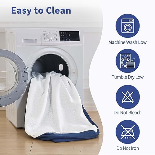 Miniatura 7 de Colchón Plegable Tamaño Individual, Espuma Viscoelástica de 6 Pulgadas Tri Portátil Trifold Colchón Topper Individual con Funda Transpirable y