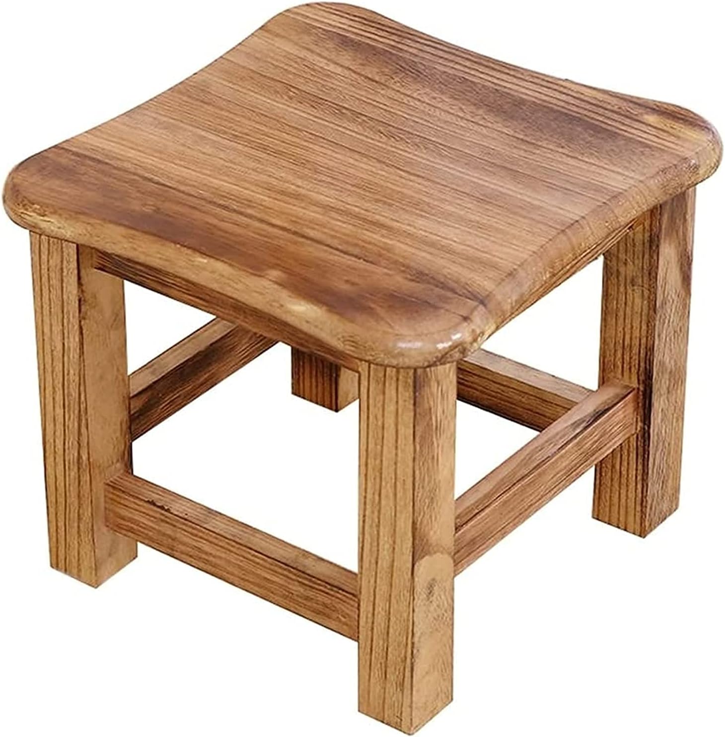 Shower Seats,Shower Stool Household Solid Wood Stool Bath Stool Bathroom Stools Dining Wooden Bench Bath Chair Apply to Elderly,Senior,Handicap Disabled,#1