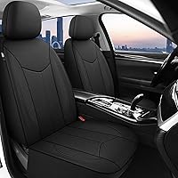 Vista 2 de CAROMOP Waterproof Car Seat Cover Full Seats, Neoprene Seat Covers for Cars,Split Bench Compatible Car Interior Covers, Universal Fit Most Car Sedan