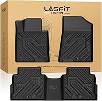 Vista 17 de LASFIT Alfombrillas para automóvil, para todo tipo de clima, elastómero termoplástico personalizable, fácil de limpiar, resistente, no se doblan