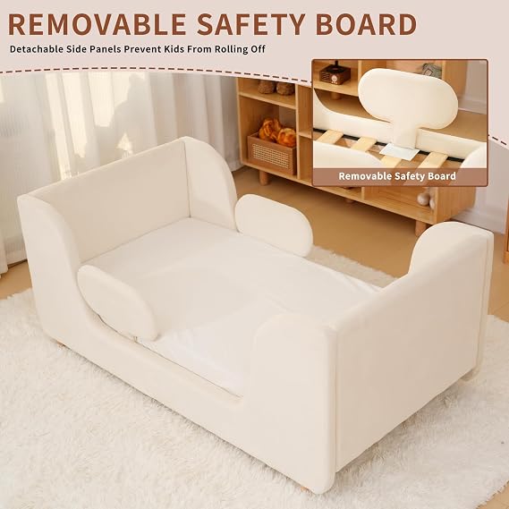 DoCred Toddler Bed - Toddler Floor Bed Frame