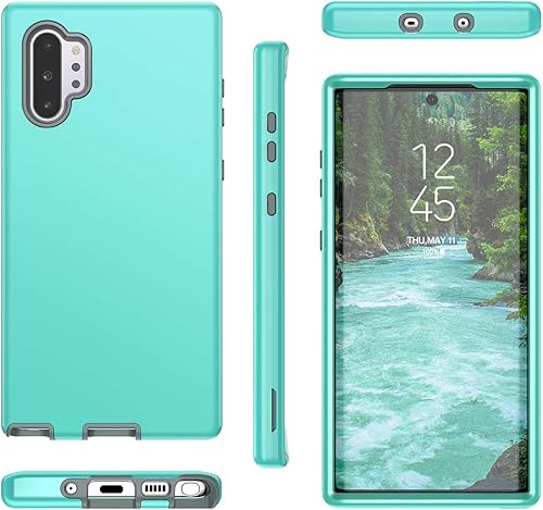 Miniatura 2 de WeLoveCase Funda para Note 10 Plus, Galaxy Note 10+ 5G 3 en 1, híbrida, resistente, protección de cuerpo completo, a prueba de golpes, TPU