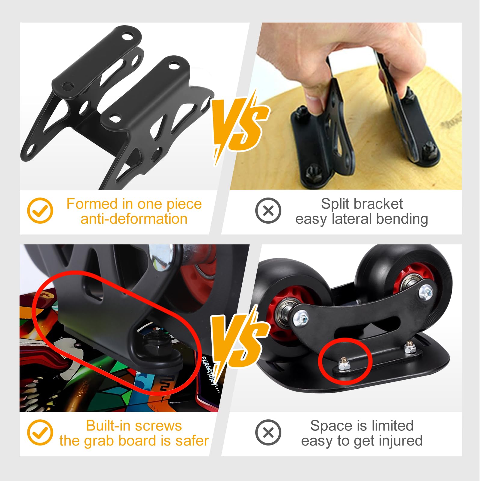 Amazon.com : YHKEMA Portable Drift Roller Road Drift Skates Plate