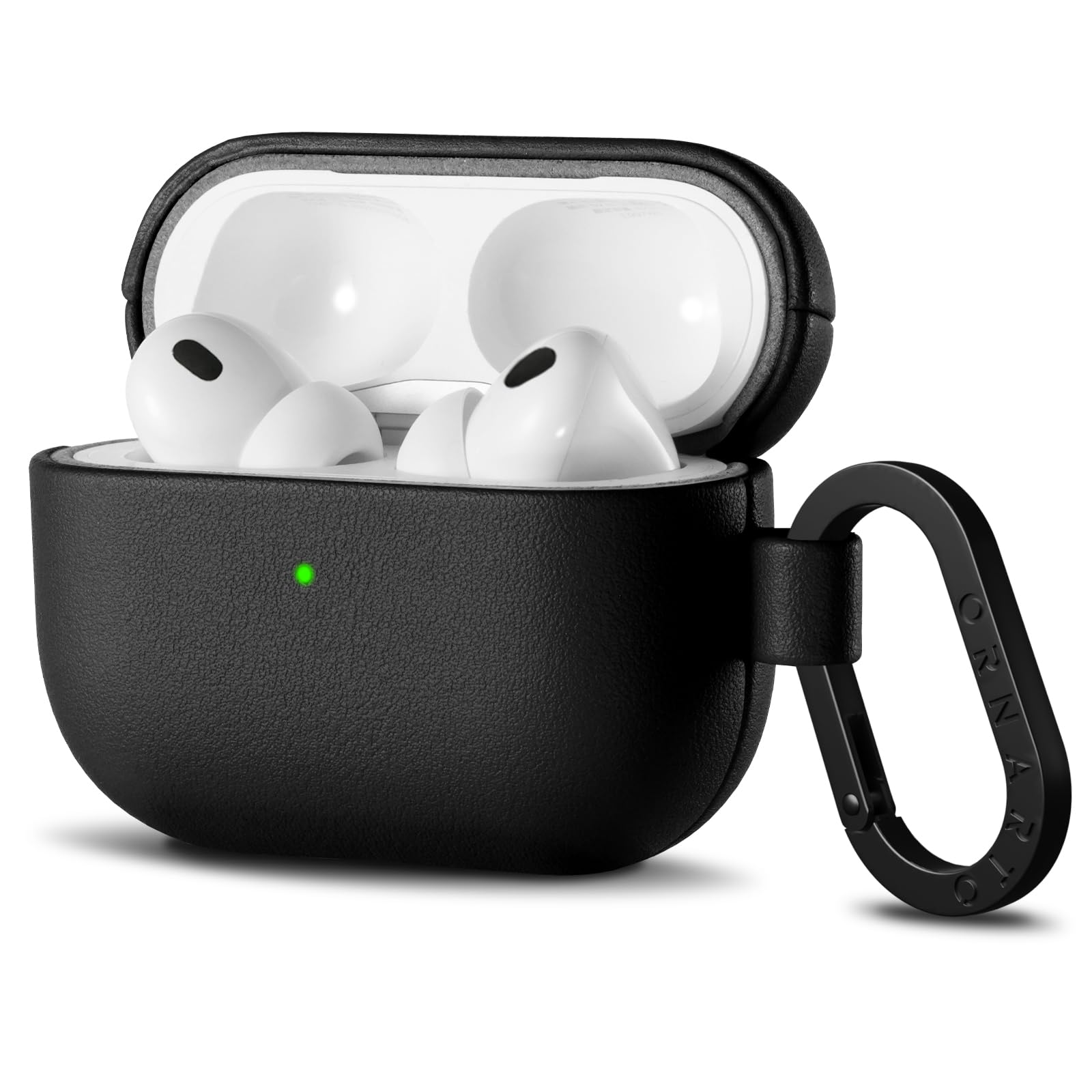 ORNARTO for AirPods Pro 3 Case, Full Protective Leather Case for