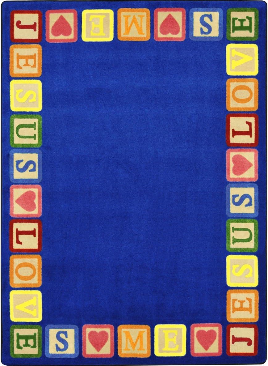 Joy Carpets Kid Essentials Inspirational Blocks of Love