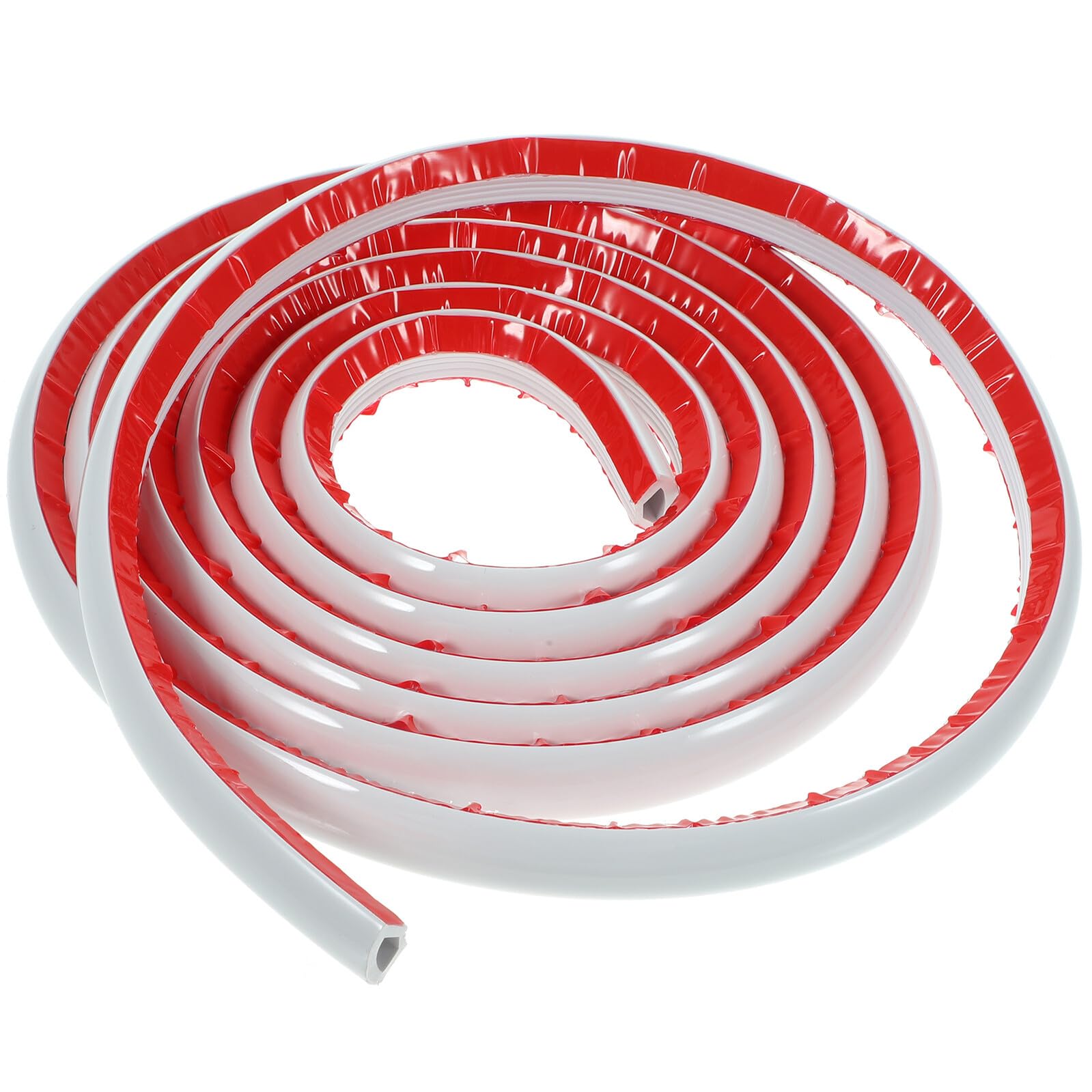 Moldura Autoadhesiva de Pvc en Color Blanco para Esquina de Pared y Borde