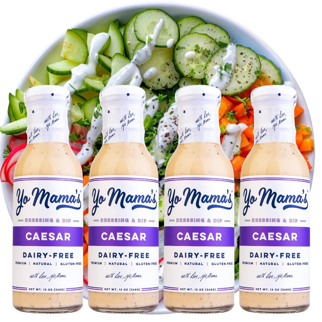 is caesar dressing keto Yo Mama's Foods Classic and Dip - Pack of (4) Size:5.5 US Men (4.5 UK/AU) Sun Chaser Gingham Relaxed launch_date:7/25/2024