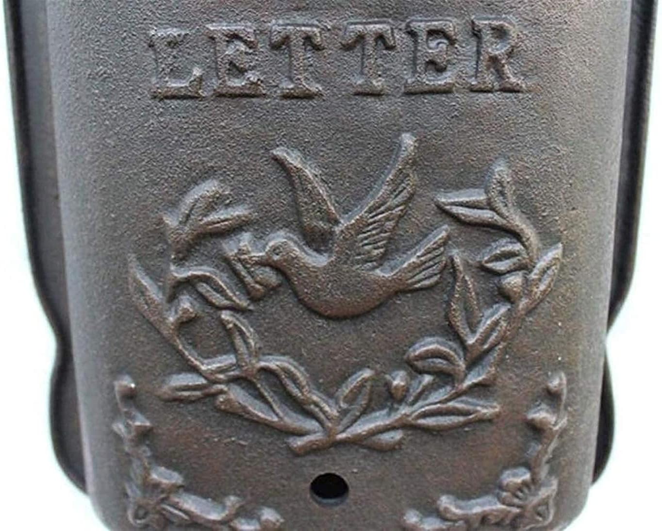 Post Boxes Mailboxes Large Capacity Mail Box Outdoor Retro Vintage Mailboxes Style Outside Aluminum Wall Mount Post Box Secure Mailbox Letterbox Chihen210607,#1-One Size