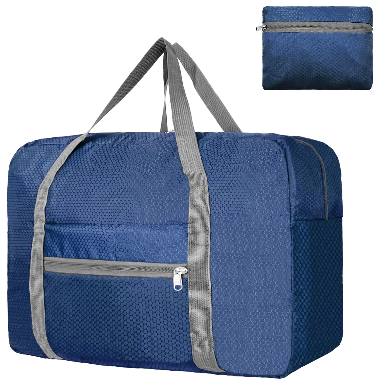 For Spirit Airlines Personal Item Bag 18x14x8 Foldable Carry on Bags for Airplanes Travel Duffel Bags for Women and Men