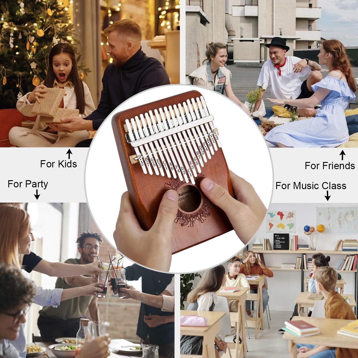 ساز کالیمبا 17 کلید MISM