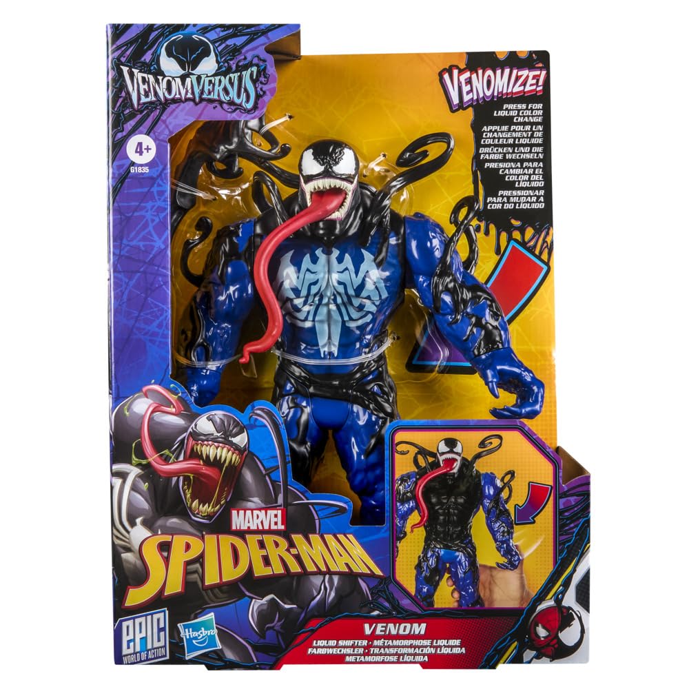 Marvel Spider-Man Epic World of Action VenomVersus Venom Liquid Shifter