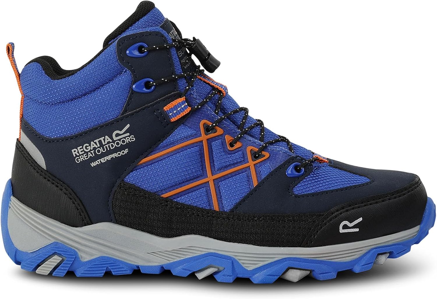 Regatta Kids Samaris III Waterproof Walking Boots - Oxford Blue - 5 US