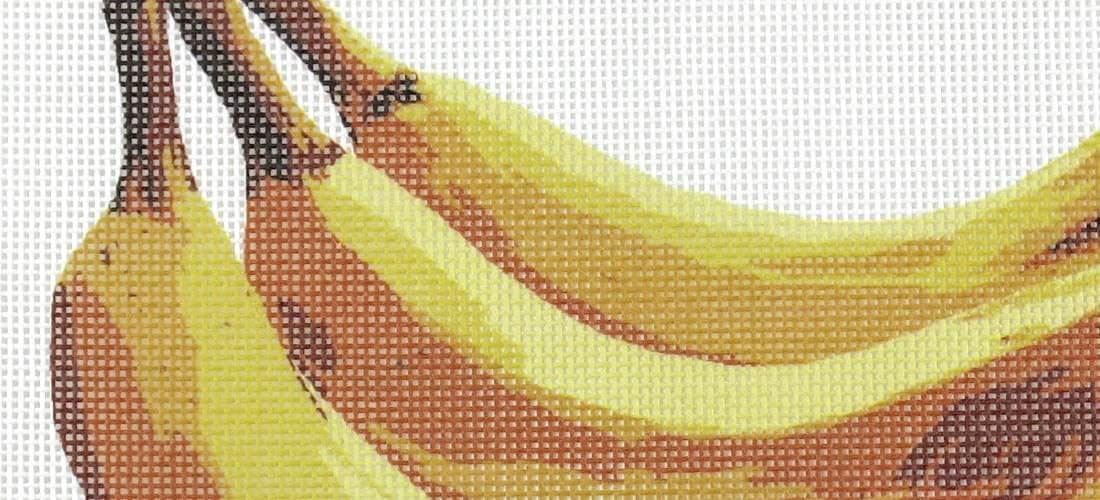 Pepita Needlepoint kit: Bananas, 10" x 8"